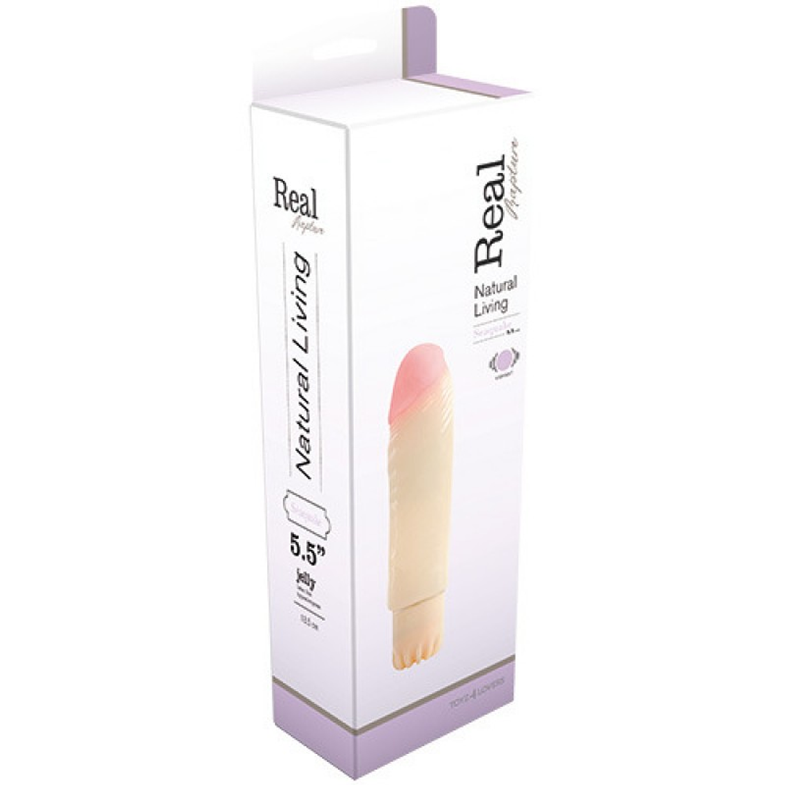 VIBRADOR JELLY REAL RAPTURE SEAQUAKE 5.5'' 3