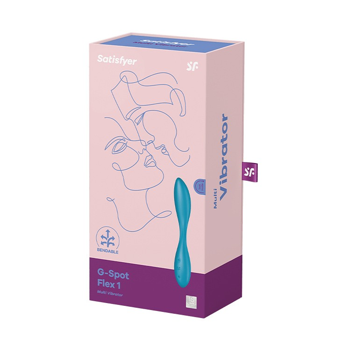 VIBRADOR G-SPOT FLEX 1 SATISFYER 2