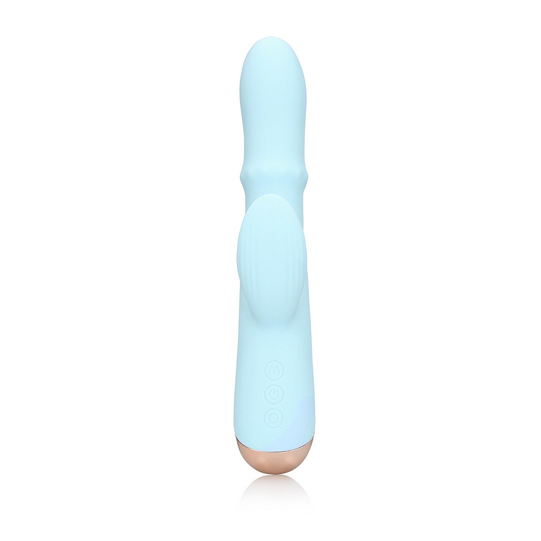 VIBRADOR PULSE WAVE AND UP-AND-DOWN MOVING RING ARCTIC BLUE LOVELINE 5