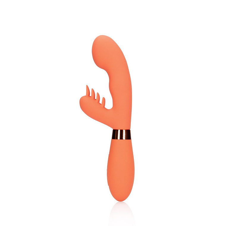 VIBRADOR RABBIT COM ESTRIAS GLAZED CARROTS LOVELINE 6