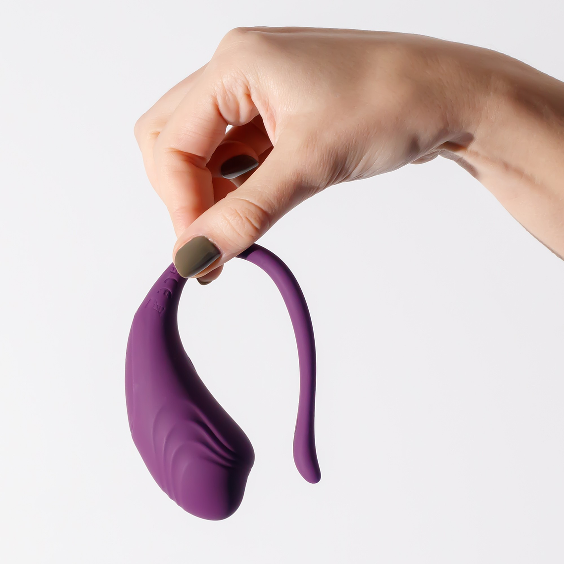 OVO VIBRATÓRIO RECARREGÁVEL COM COMANDO TAMAGO CRUSHIOUS ROXO 7