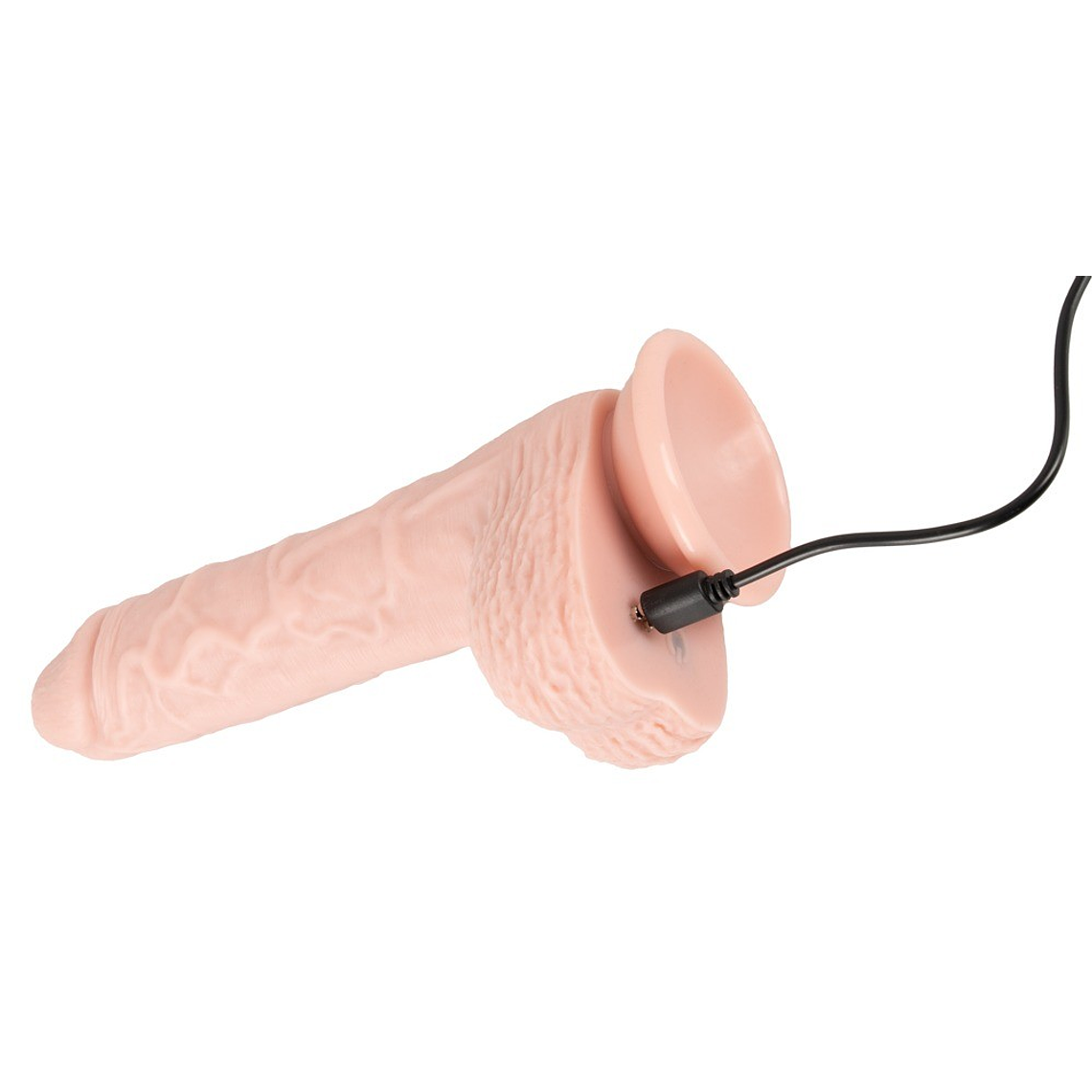 VIBRADOR REALISTA COM FUNÇÃO VAI-VEM E COMANDO SEM FIOS MEDICAL SILICONE RC VIBRATOR YOU2TOYS 7