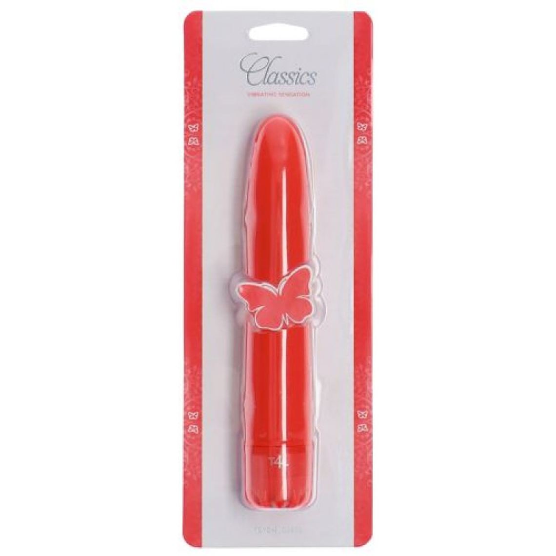 VIBRADOR CLASSICS VERMELHO GRANDE 3