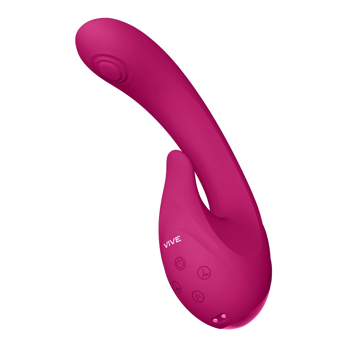 VIBRADOR MIKI PULSE WAVE FLICKERING G-SPOT ROSA VIVE  5