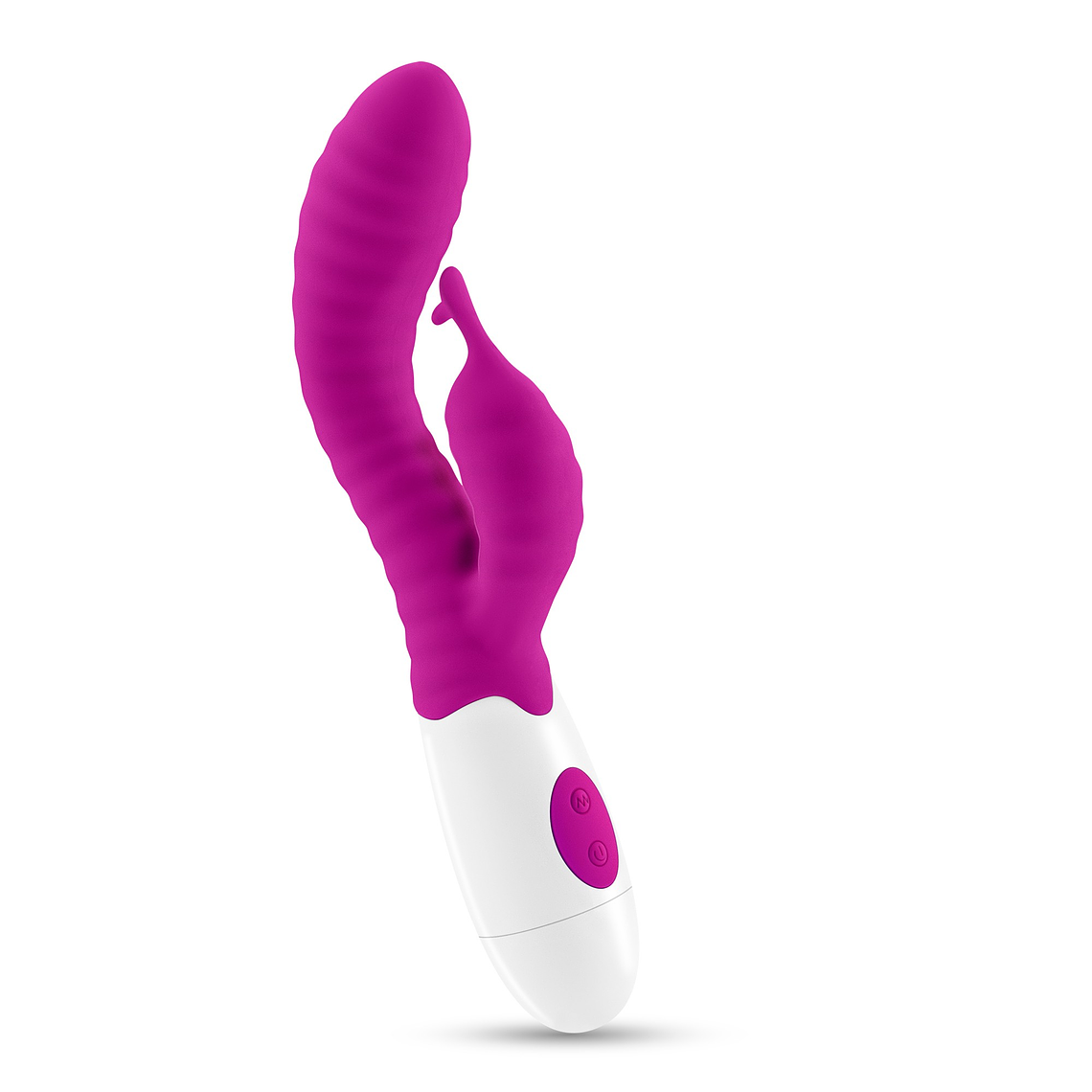 VIBRADOR COM ESTIMULADOR DE CLITÓRIS GUMMIE ROXO E LUBRIFICANTE À BASE DE ÁGUA INCLUÍDO CRUSHIOUS 4
