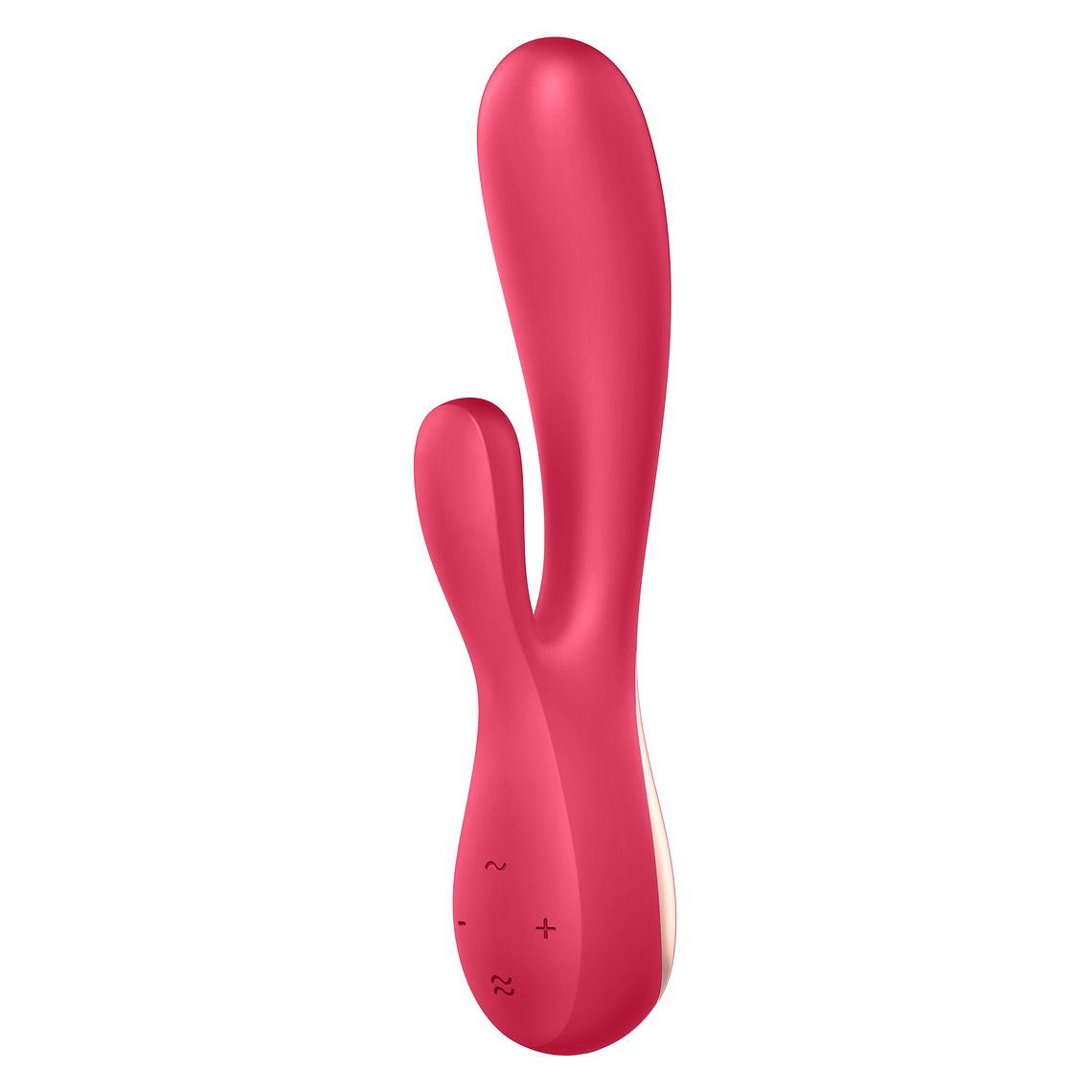 VIBRADOR MONO FLEX COM APP E BLUETOOTH SATISFYER VERMELHO 2