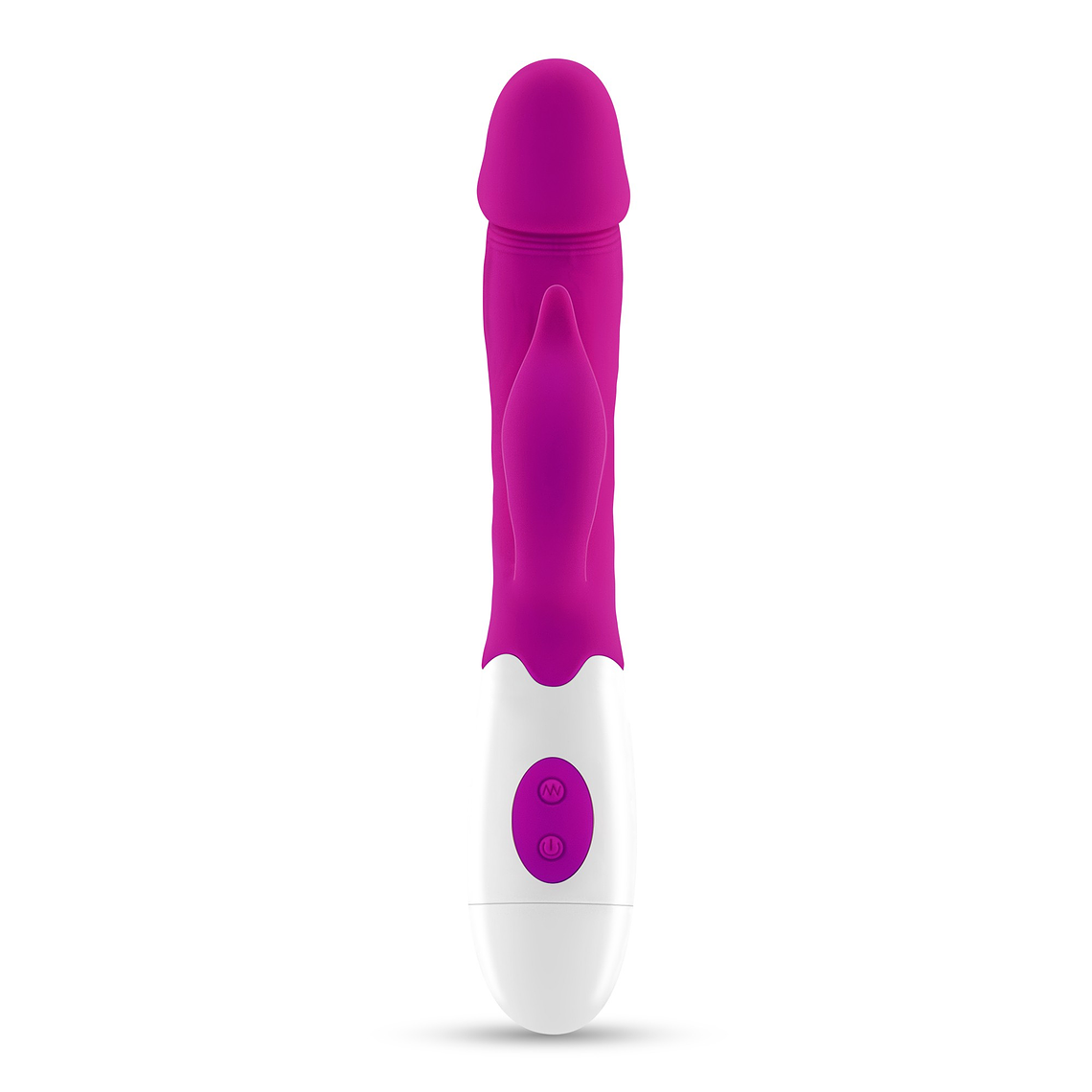 VIBRADOR COM ESTIMULADOR DE CLITÓRIS MOCHI ROXO E LUBRIFICANTE À BASE DE ÁGUA INCLUÍDO CRUSHIOUS 3