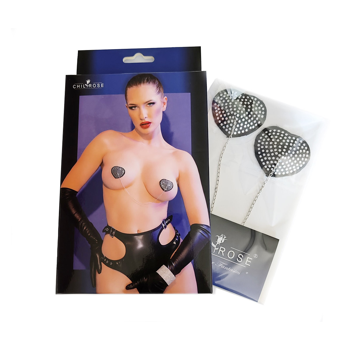 TAPA MAMILOS CORAÇÃO WOW BOOBS! SECRET PLAY 2