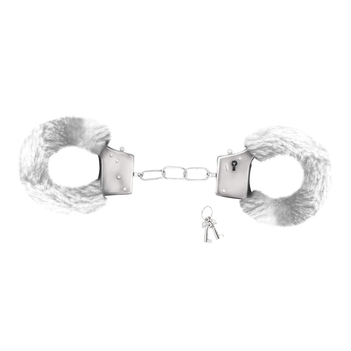 ALGEMAS DE PELUCHE LOVE CUFFS CRUSHIOUS BRANCAS 2
