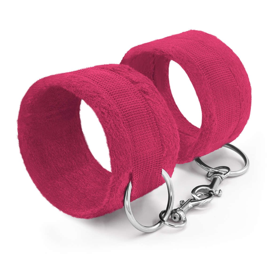 ALGEMAS DE VELCRO TOUGH LOVE COM CORRENTE DE 40CM EXTRA CRUSHIOUS ROSA 3