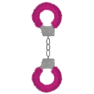 ALGEMAS COM PELUCHE BEGINNER'S FURRY HANDCUFFS ROSA