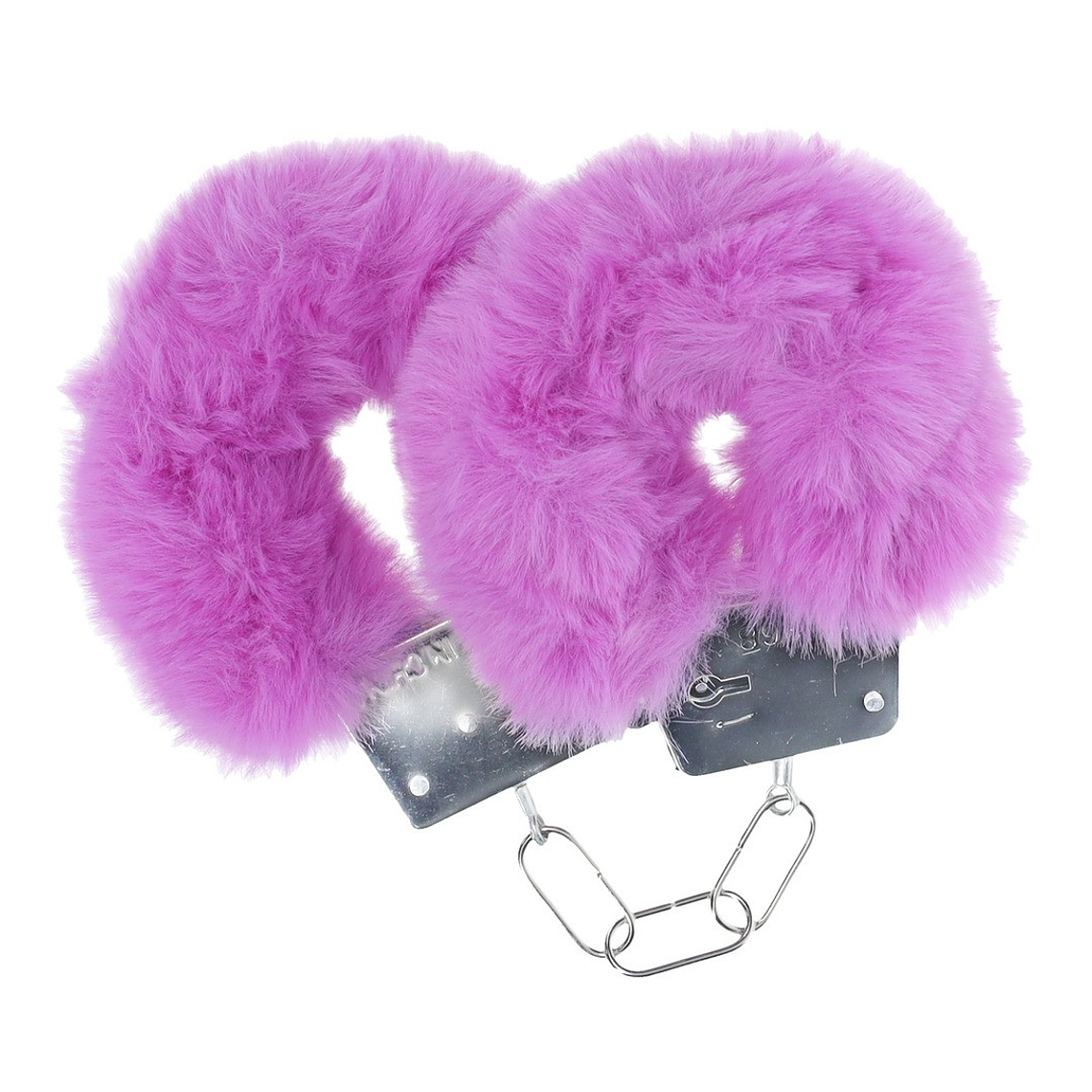 ALGEMAS COM PELUCHE CLASSIC FLUFFY ROXO OUCH! 3
