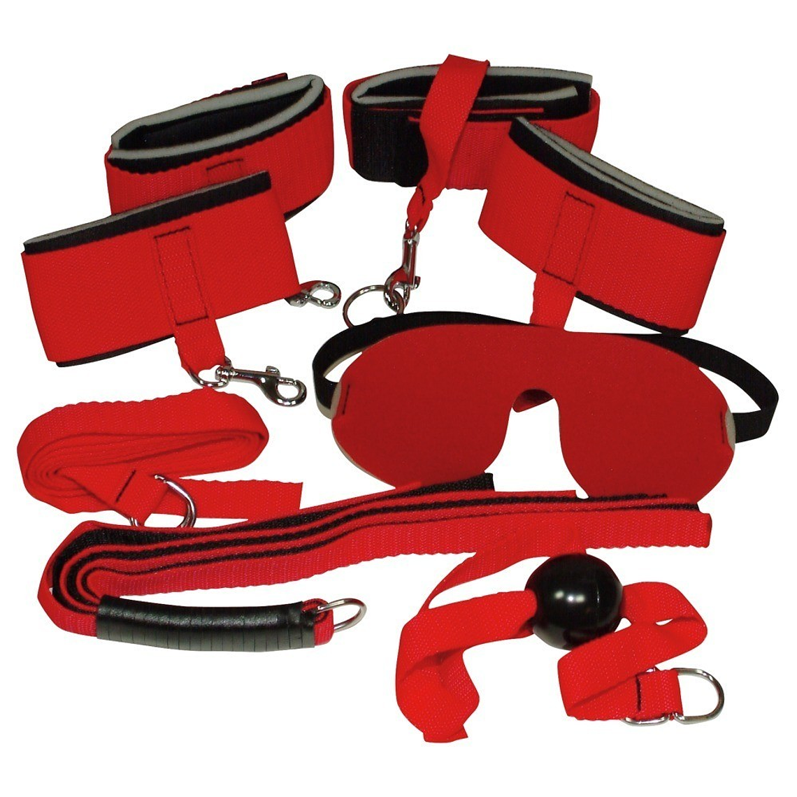 KIT BONDAGE SET BAD KITTY VERMELHO 2