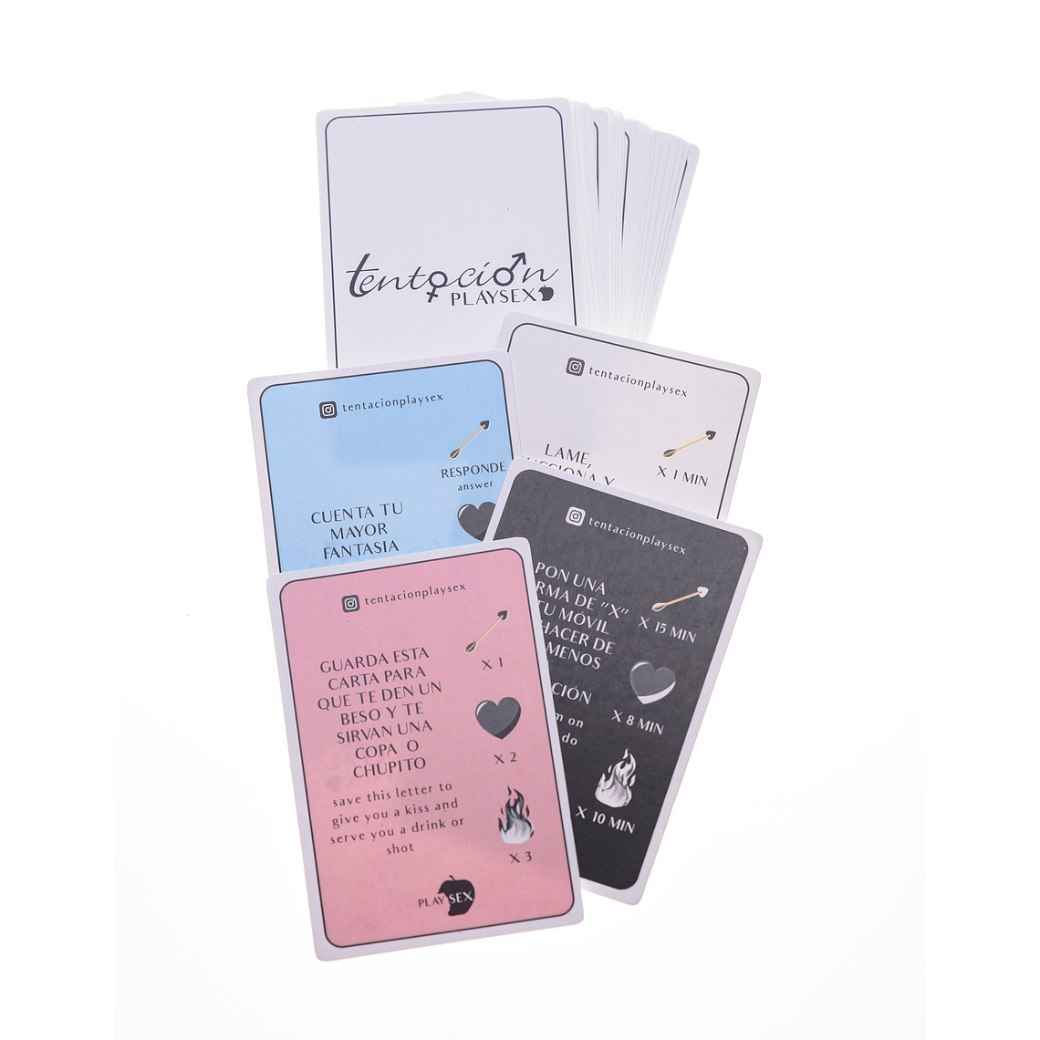 JOGO DE CARTAS TENTACIÓN PLAY SEX 4