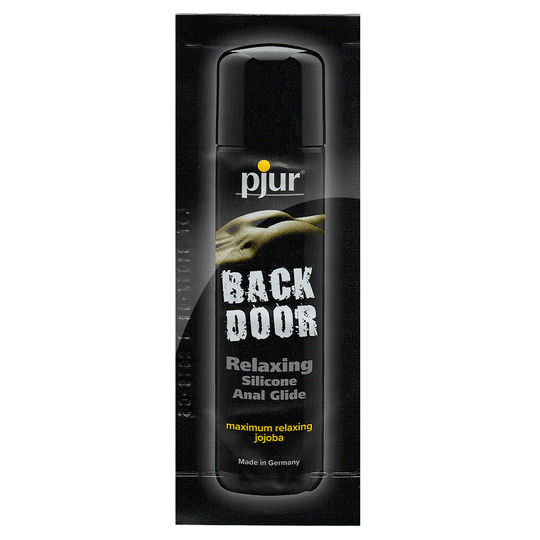 LUBRIFICANTE À BASE DE SILICONE PJUR BACK DOOR RELAXING 1,5ML 2