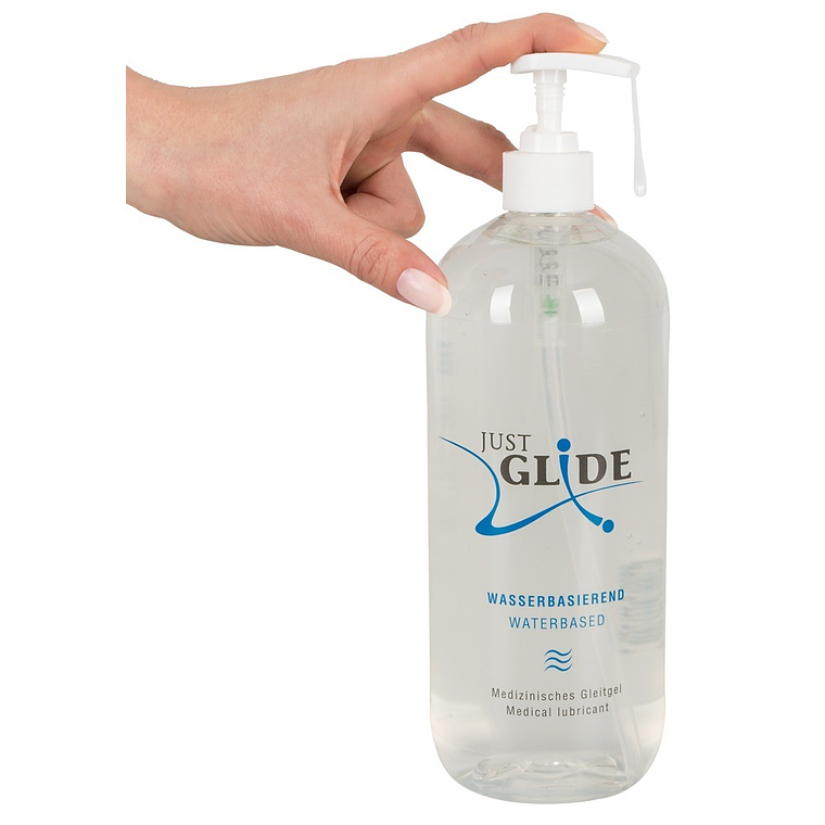 LUBRIFICANTE À BASE DE ÁGUA JUST GLIDE 1000ML 4