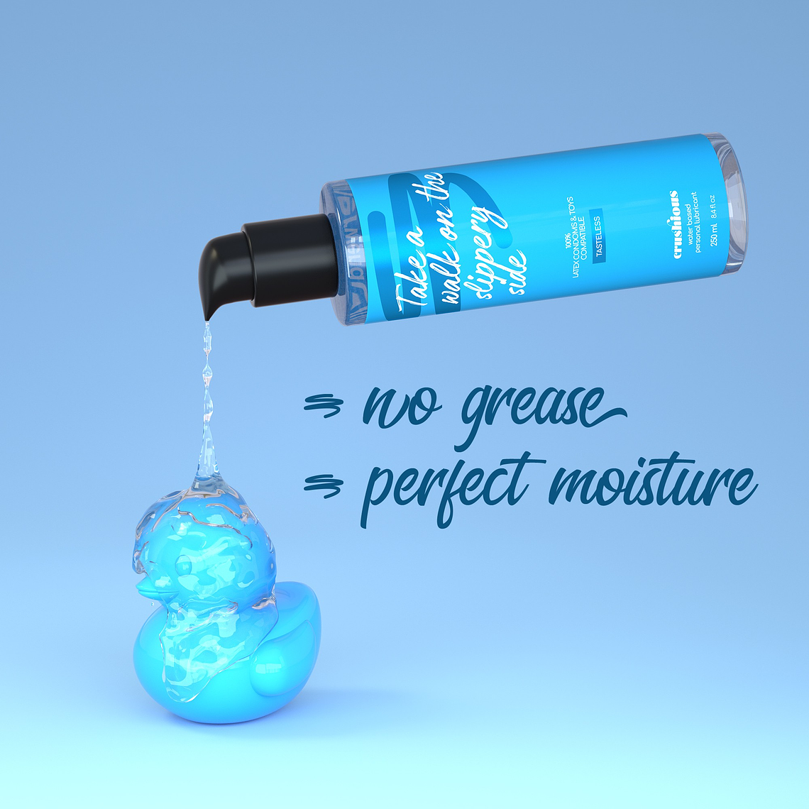 LUBRIFICANTE À BASE DE ÁGUA 250 ML CRUSHIOUS 5
