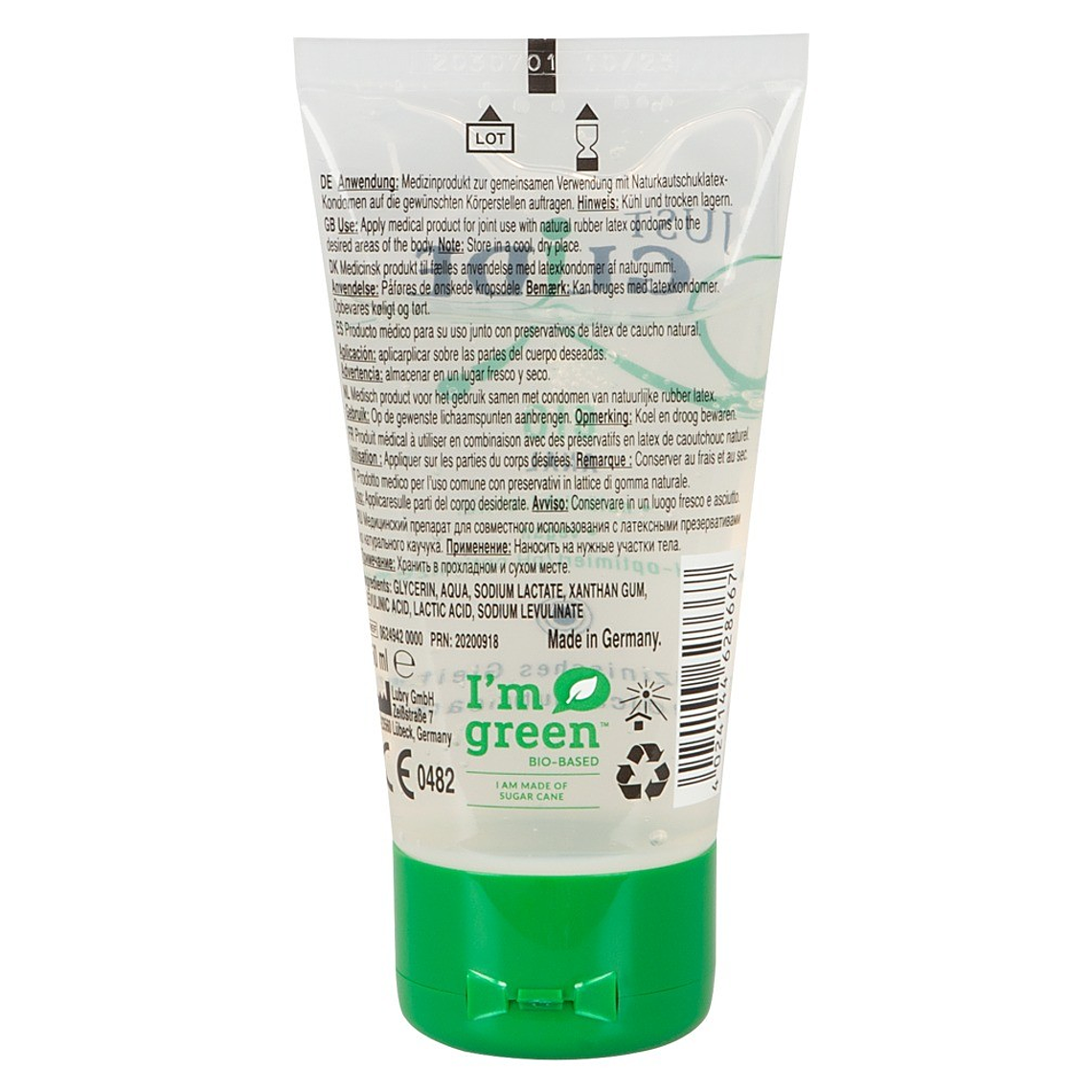 LUBRIFICANTE JUST GLIDE BIO ANAL 50ML 2