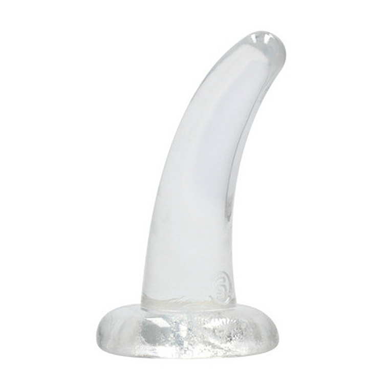 DILDO NON-REALISTIC CRYSTAL CLEAR 5 /11,5 CM REALROCK 1