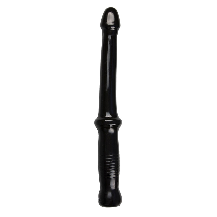 DILDO COM CABO ANAL PUSH PRETO 1