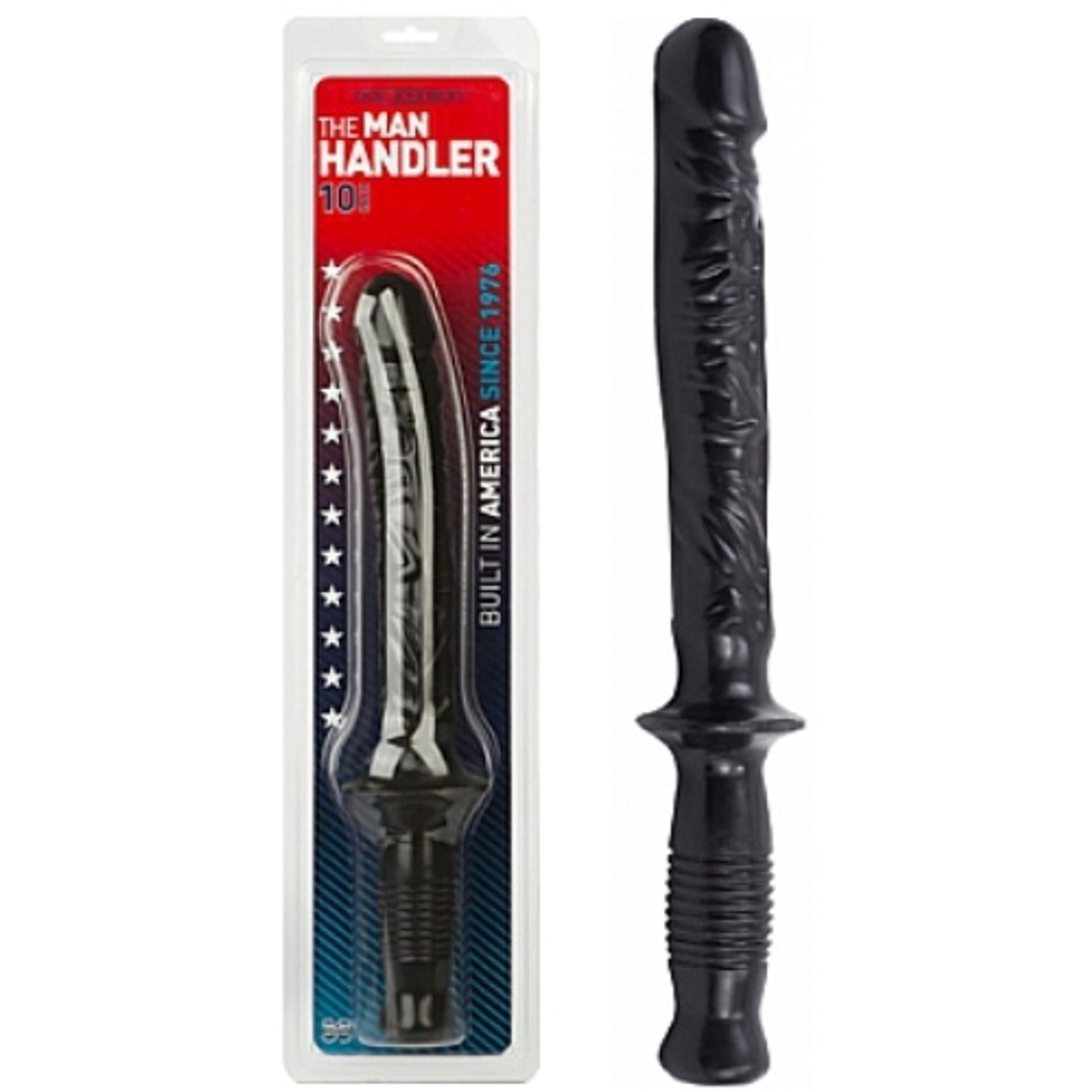 DILDO COM CABO MANHANDLER PRETO 2
