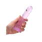 DILDO NON-REALISTIC CRYSTAL CLEAR 7 /17 CM ROSA REALROCK - Thumbnail 5