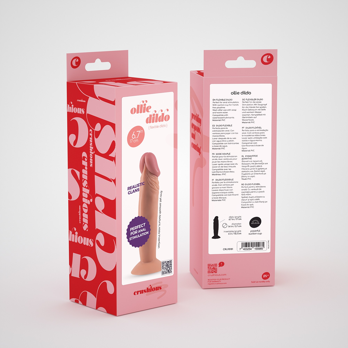 DILDO OLLIE 6,7' CRUSHIOUS 7