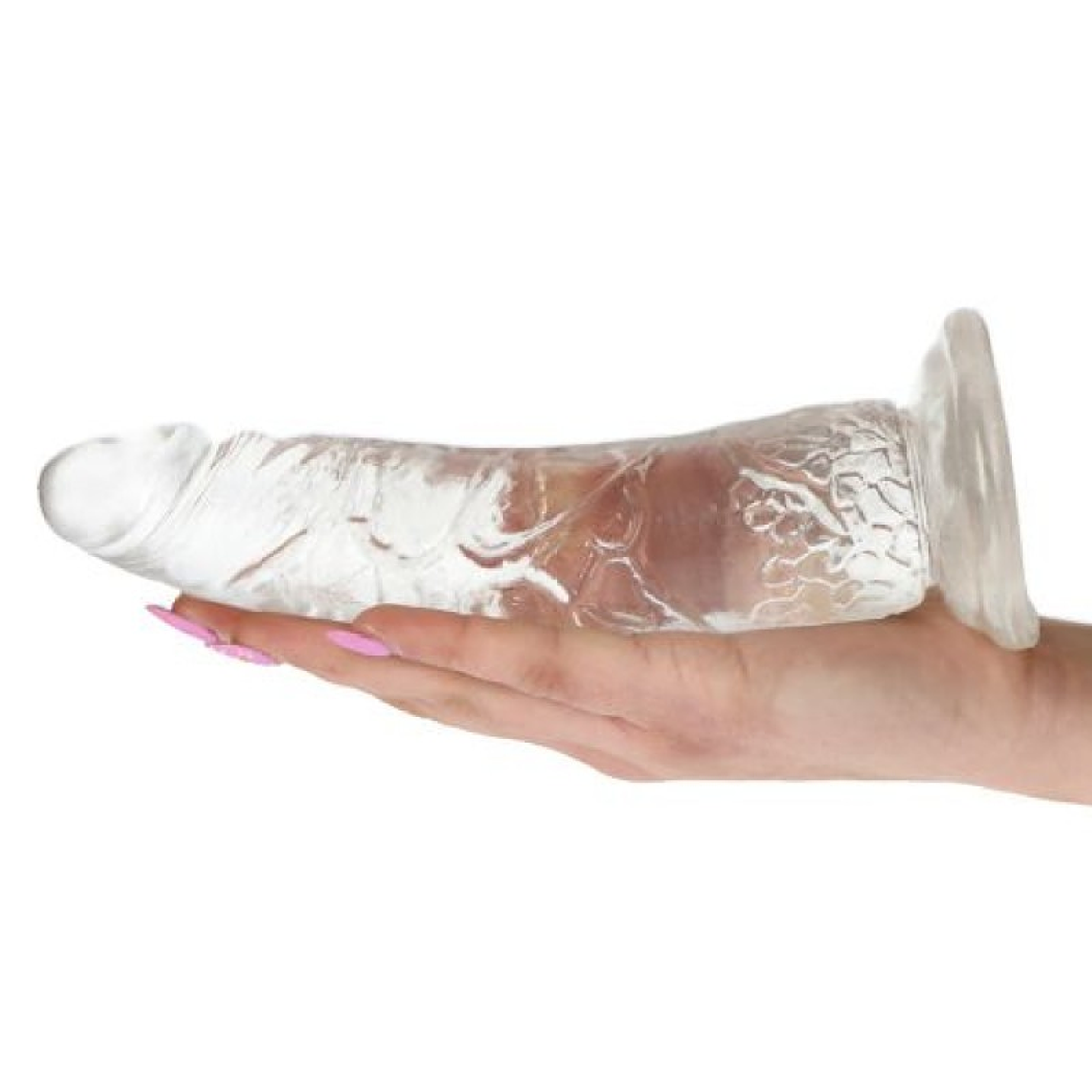 DILDO REAL RAPTURE EARTH FLAVOUR 7'' TRANSPARENTE 1