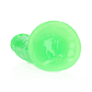 DILDO SLIM REALISTIC GLOW IN THE DARK 7'' / 18 CM REALROCK - Thumbnail 5