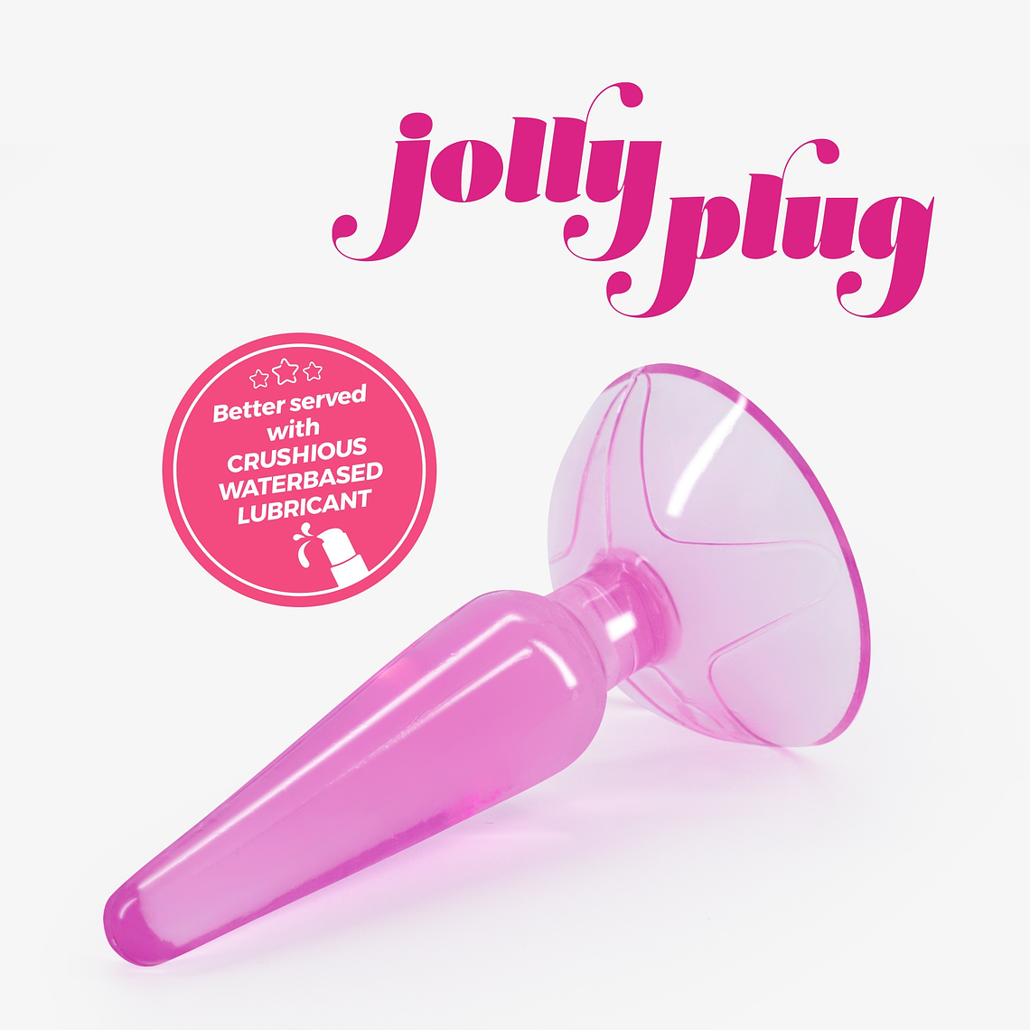 PLUG ANAL JOLLY PLUG ROSA CRUSHIOUS 8