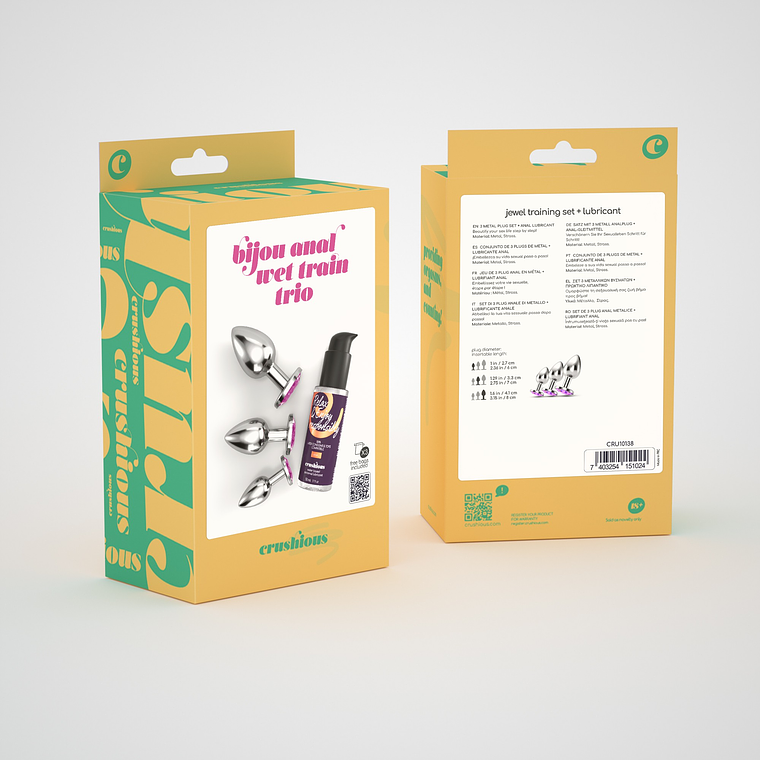 BIJOU ANAL WET TRAIN TRIO CRUSHIOUS ROSA 8