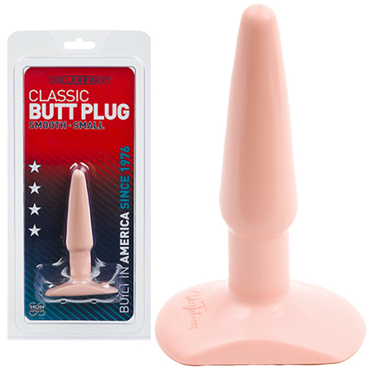 PLUG ANAL DOC JOHNSON CLASSIC BUTT PLUG FLESH SMALL 2