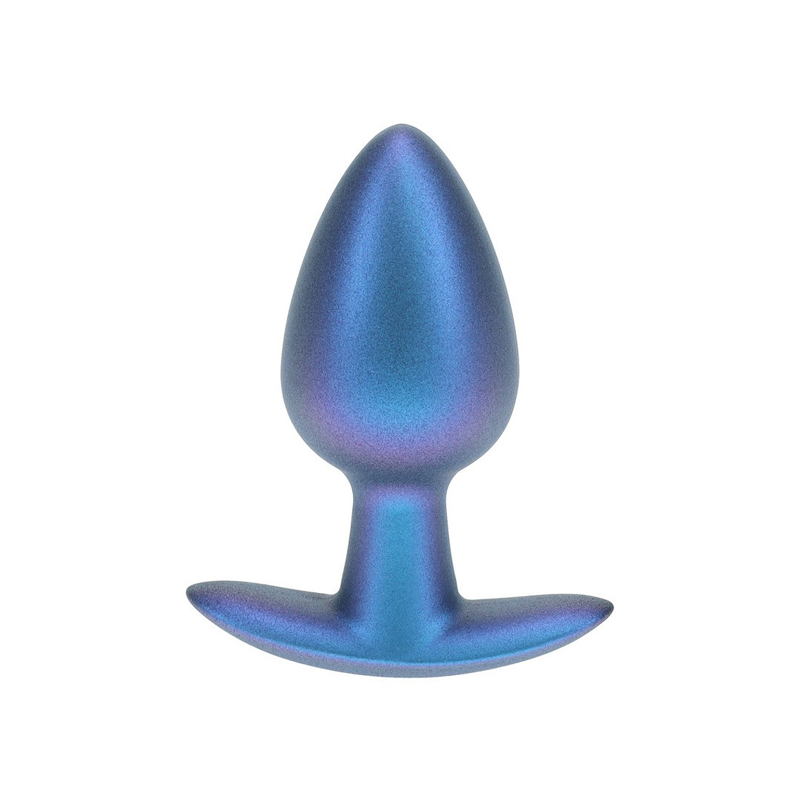 PLUG ANAL SMOOTH SILICONE MEDIUM 3,1 /7,9 CM METALLIC BLUE OUCH! 1
