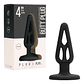 PLUG ANAL EM SILICONE PLUG & PLAY 4” PRETO - Thumbnail 2