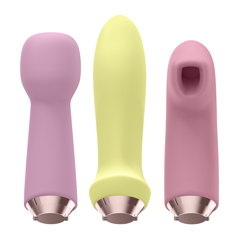 CONJUNTO DE VIBRADORES MARVELOUS FOUR SATISFYER 3