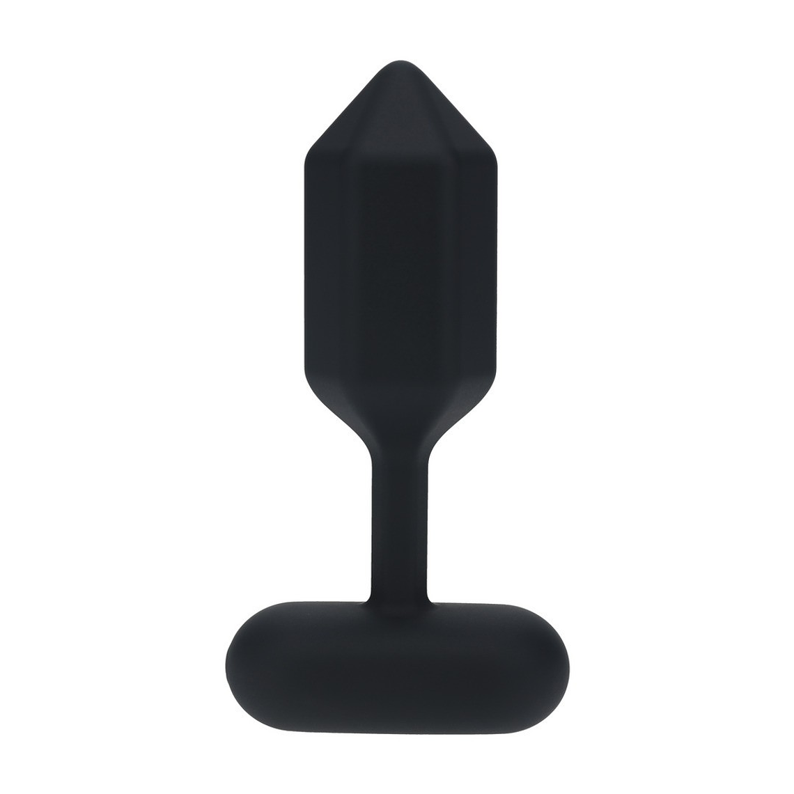 PLUG ANAL DE SILICONA COM VIBRAÇÃO HEXAGONAL S PRETO LEVELZ 1