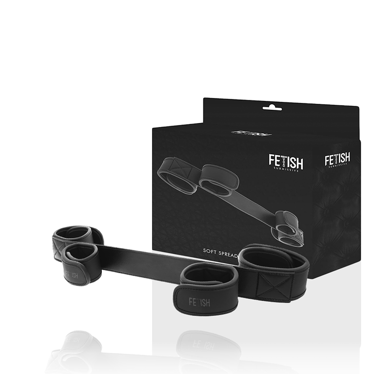 FETISH SUBMISSIVE - BARRA DE ESPALHAMENTO DE BONDAGE COM FORRO DE NOPRENE 1