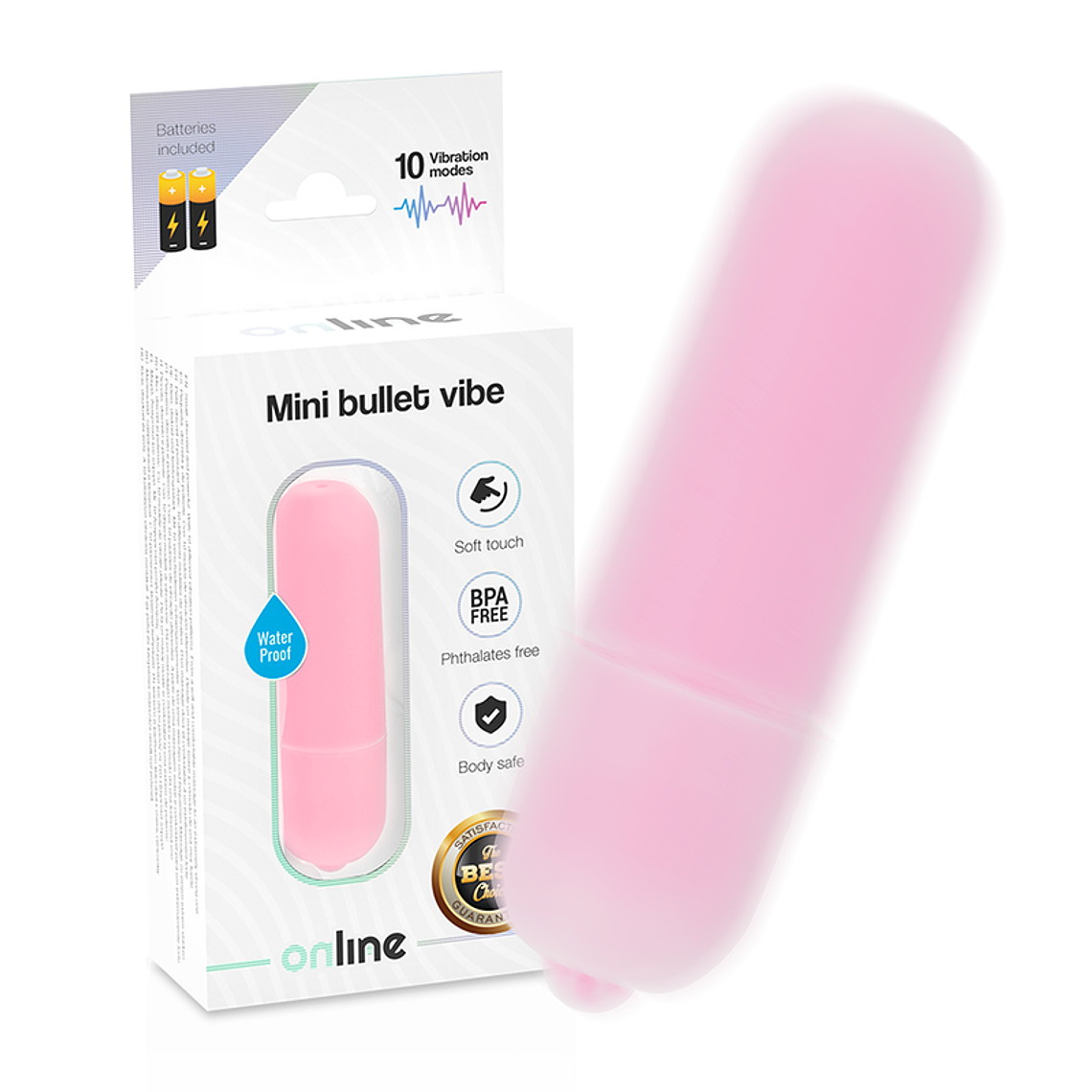 ONLINE - BALA VIBRANTE MINI ROSA 1