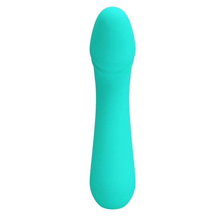 PRETTY LOVE - VIBRADOR RECARREGVEL CETUS AQUA VERDE 1