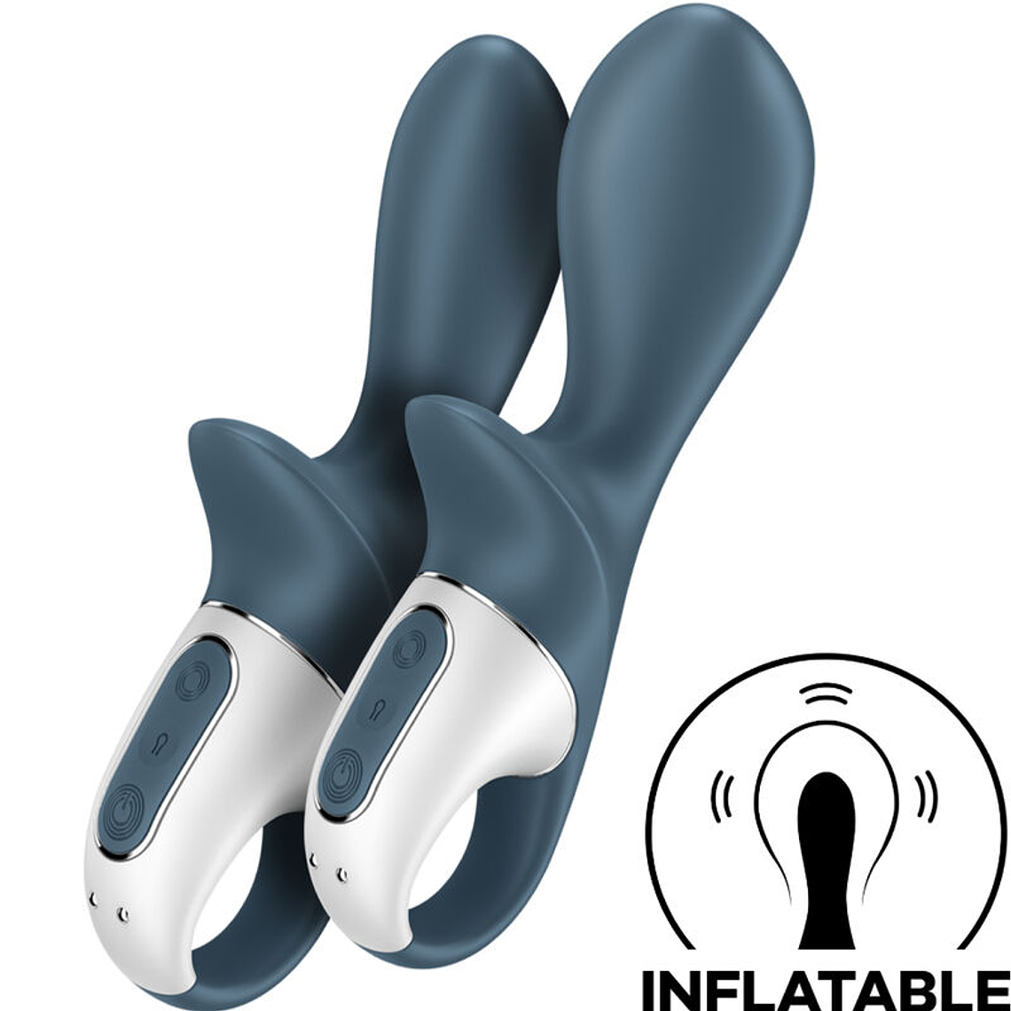 SATISFYER - BOOTY DE BOMBA DE AR 2 CINZA ESCURO 1