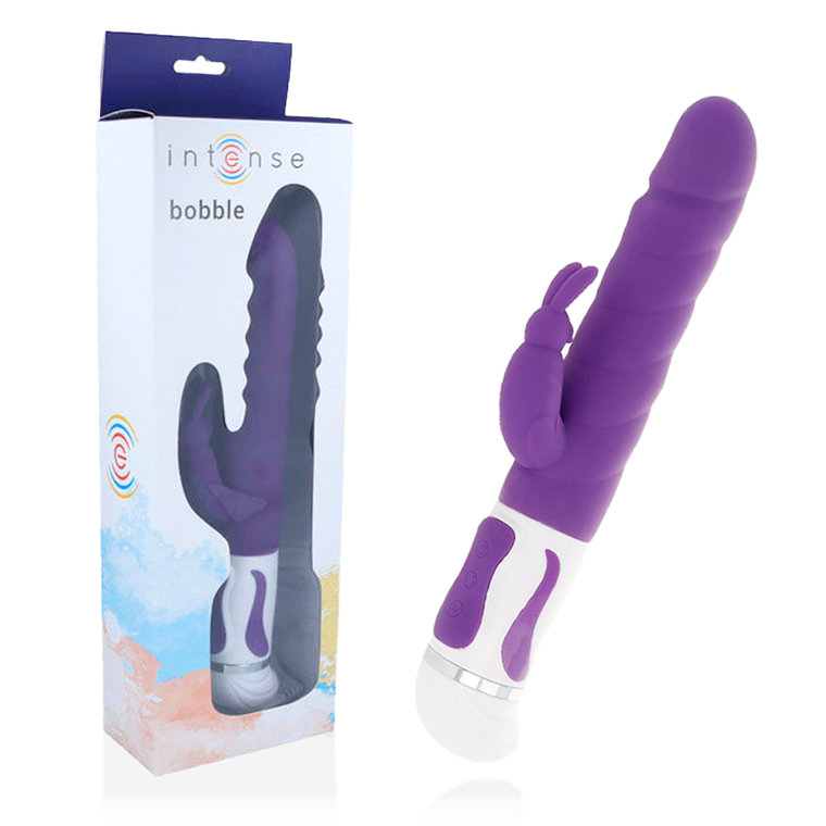 INTENSE - VIBRADOR BOBBLE ROTATOR LILAC SILICONE 1