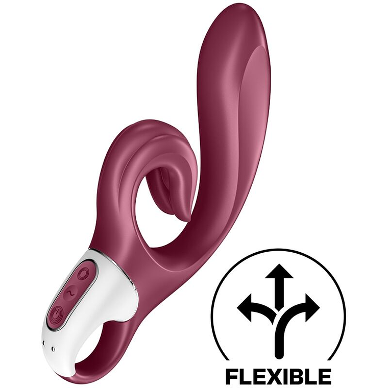 SATISFYER - LOVE ME COELHO VIBRAO VERMELHO 1