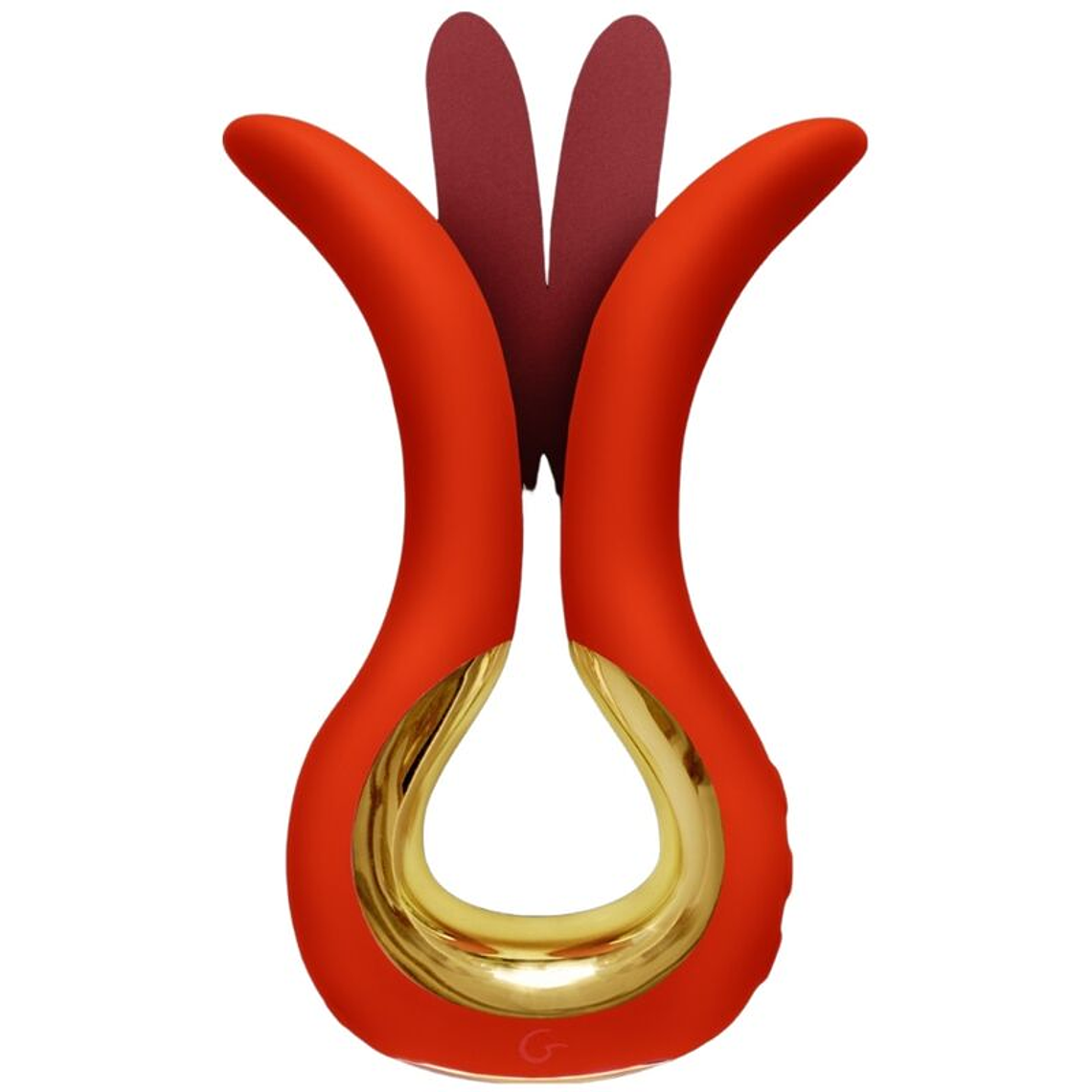 G-VIBE - GVIBE MAXI VIBRADOR COM DUAS PONTAS FLEXÍVEIS CORAL 1