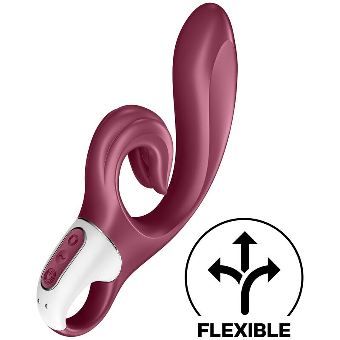 SATISFYER - LOVE ME COELHO VIBRAO VERMELHO 1