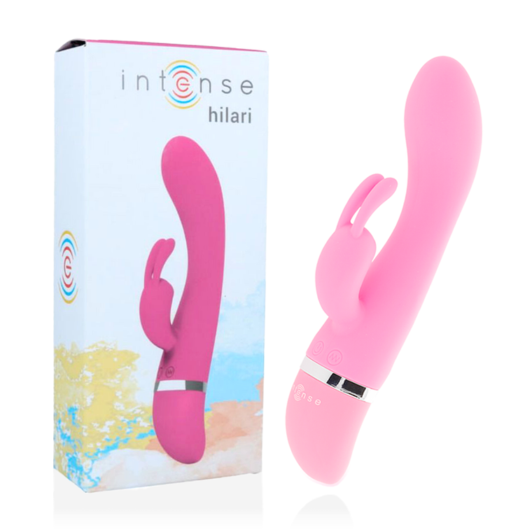 INTENSE - VIBRADOR HILARI ROSA SILICON LUXE 1