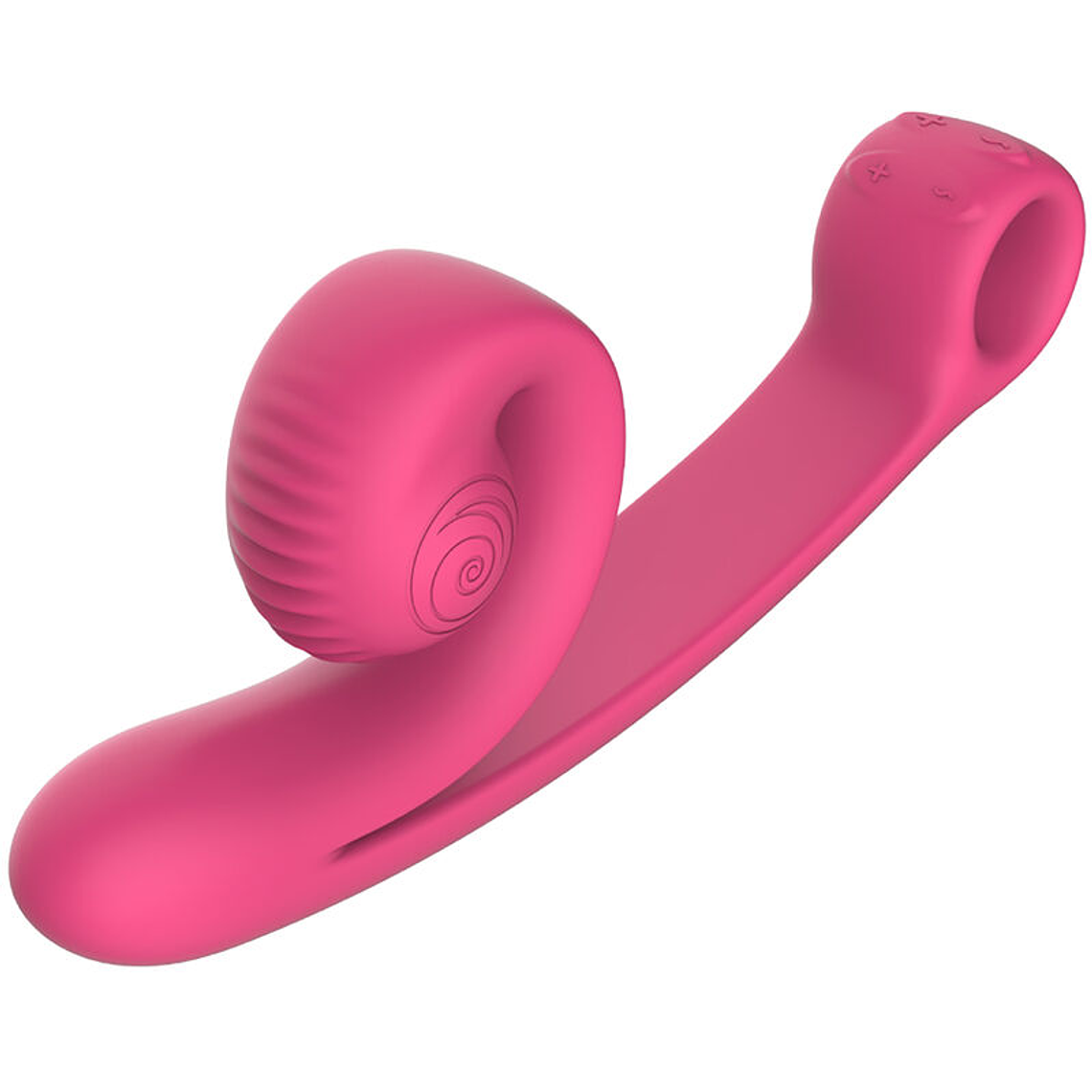 SNAIL VIBE - VIBRADOR CURVO ROSA 1