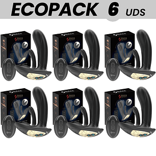 ECOPACKS 6 UNIDADES - VIBRADOR VESTÍVEL IBIZA COM ESTIMULAÇÃO DO PONTO G E CLITÓRIS COM CONTROLE REMOTO