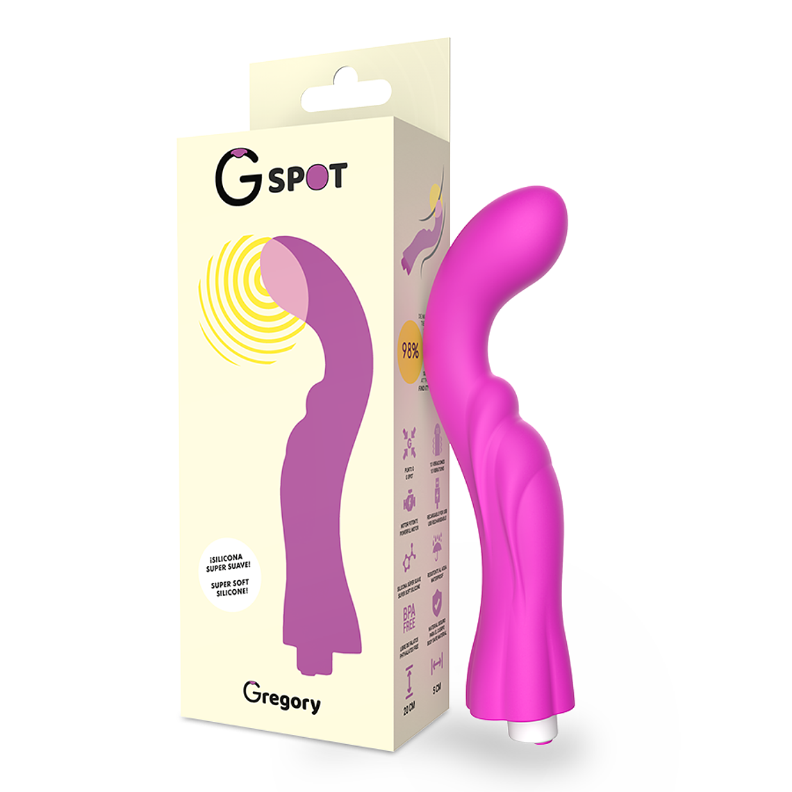 G-SPOT - GREGORY VIOLETA VIBRADOR 1