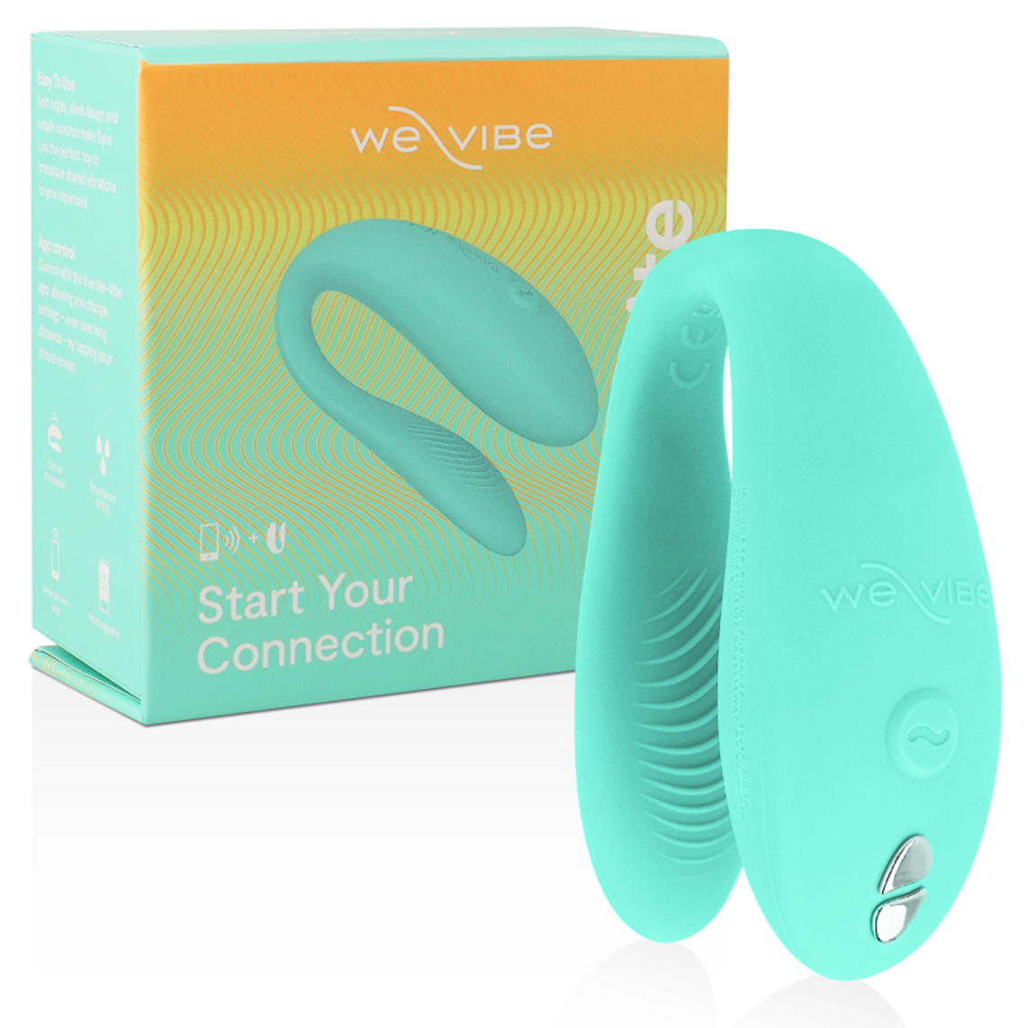 WE-VIBE - SYNC LITE ESTIMULADOR DE CLITÓRIS TURQUESA 1