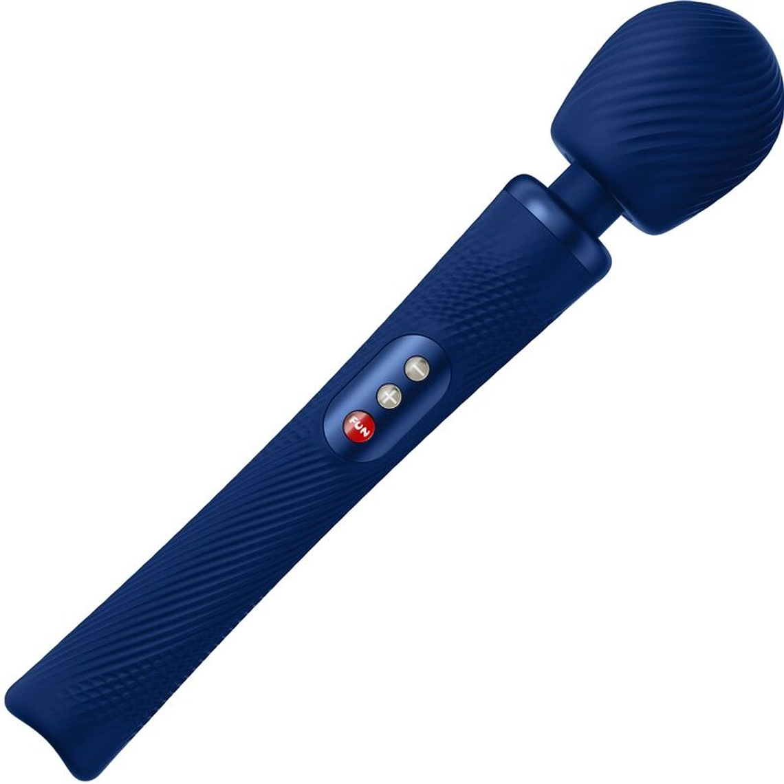 FUN FACTORY - VIM SILICONE RECARREGVEL VIBRANTE PESO RUMBLE WAND MIDNIGHT BLUE 1